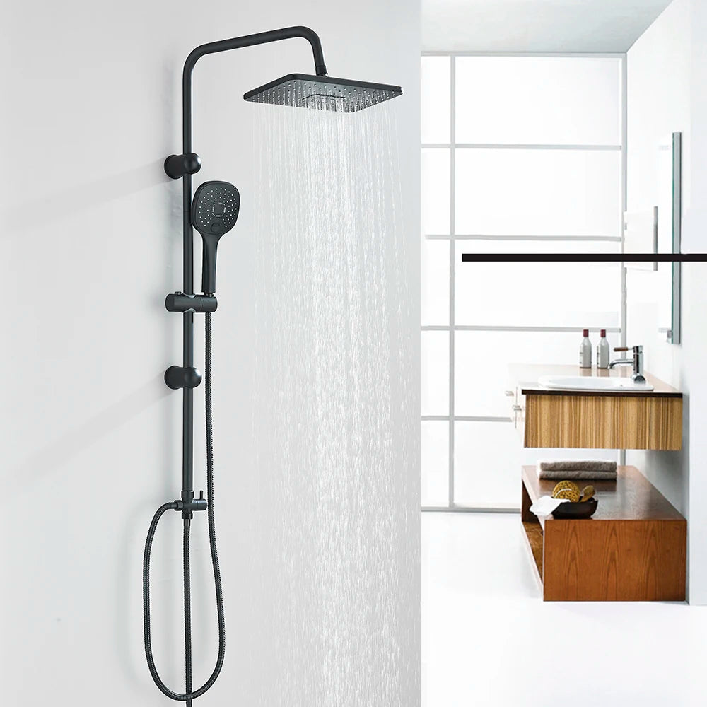 Senlesen Shower Faucet Bathroom Shower Rain Shower Brass