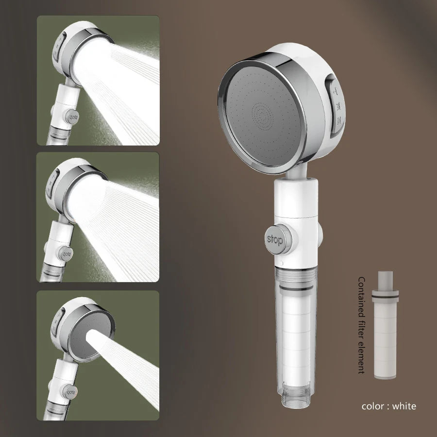 Yalandeng High-Pressure Filter Shower Head Three-Level