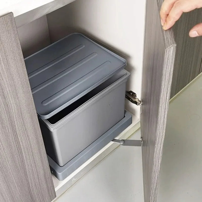 Sink Cabinet Door Connect Waste Bins Creative Waterproof