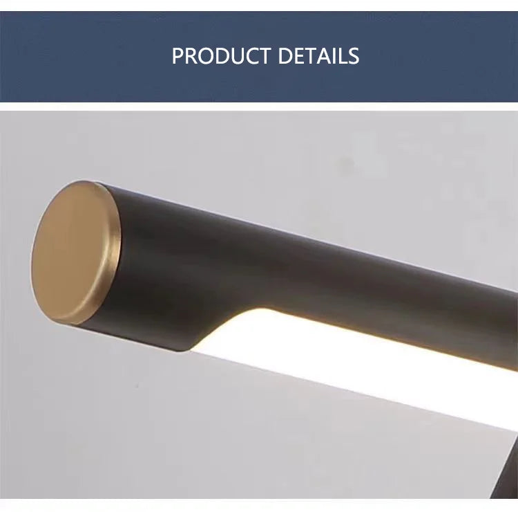 Led Bathroom Vanity Light Adjustable Swing Arm Mirror