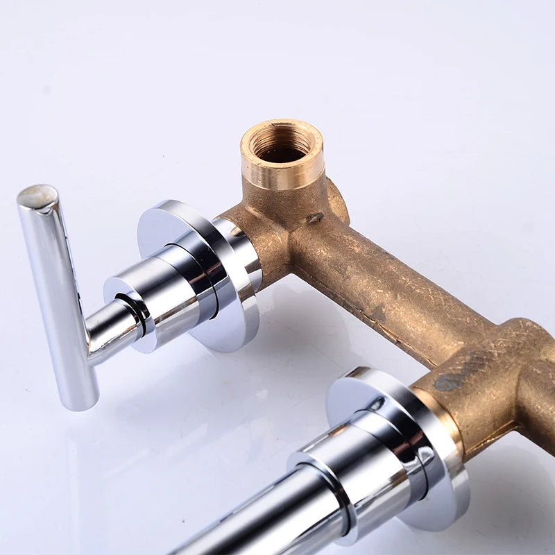 Bakala Brass Matte Black Bathroom Sink Faucet Tap