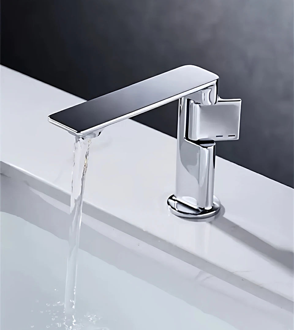 Brass Water Tap Modern Novel Design Bathroom Faucet