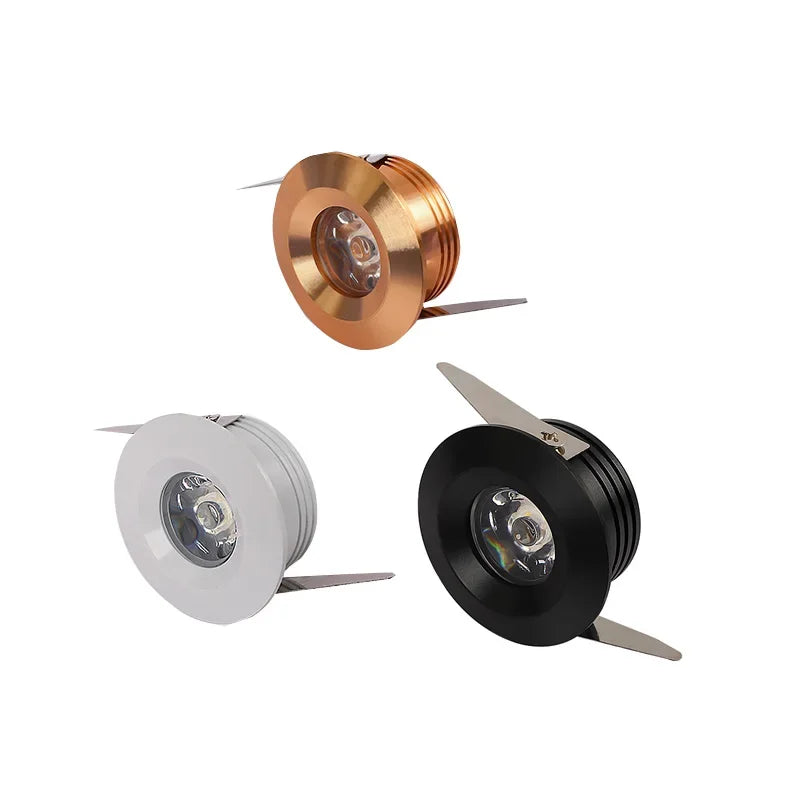4/10pcs 35mm Cut 1w Led Recessed Cabinet Mini