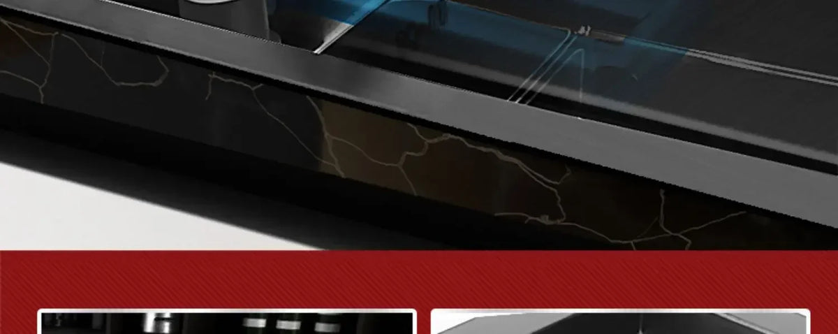 55cmx32cm 304 Nano Stainless Steel Hidden Sink Folding
