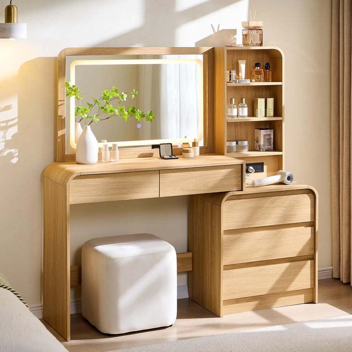 50 Modern Makeup Vanity Lighted 35 43 Mirror