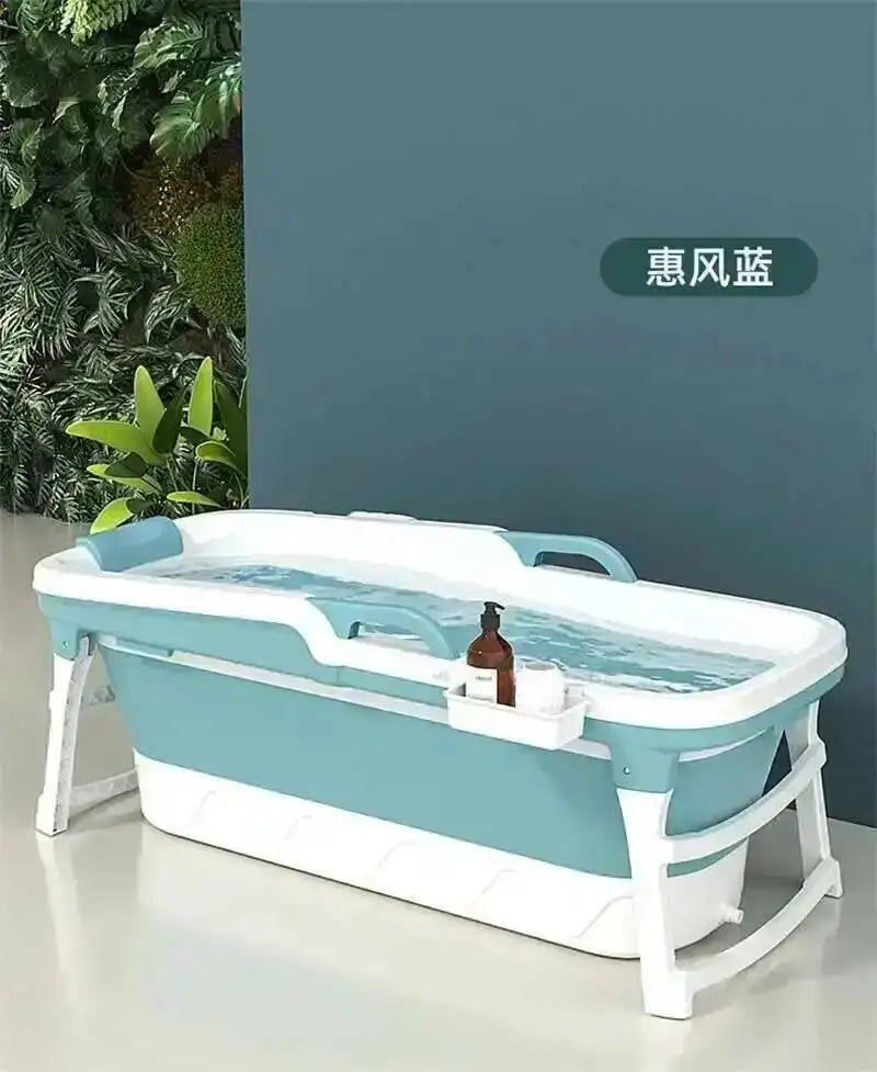 Tub Bathtubs Adult Folding Bathtub Foaming Simple Adult
