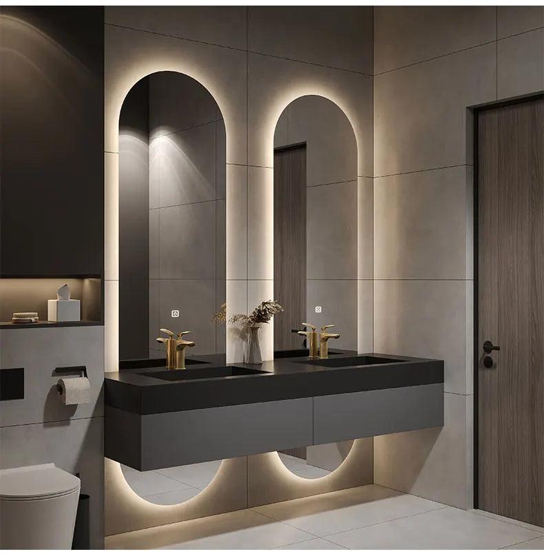 Designer Customized High-End Villa Light Luxury Rock Slab