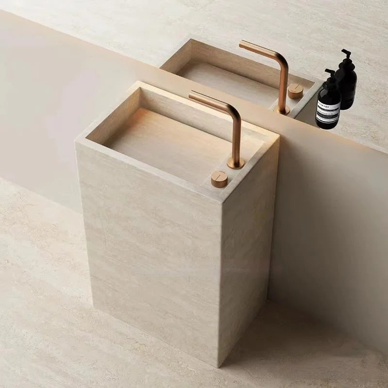 Basin Sink Faucet Deck Mounted Cold Water Mixer