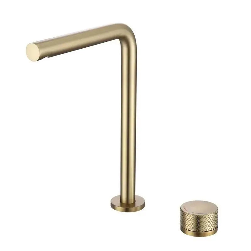 Brushed Rose Gold Basin Faucet Bathroom Bathtub Faucet