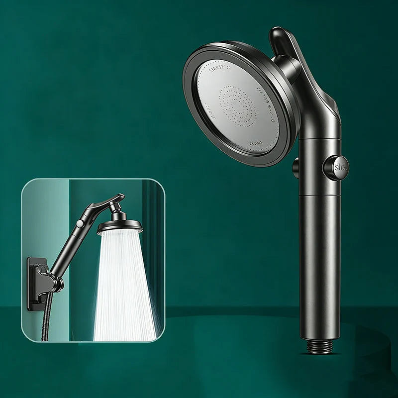 Handheld Overhead Shower Head Dual-Purpose Booster Shower Head