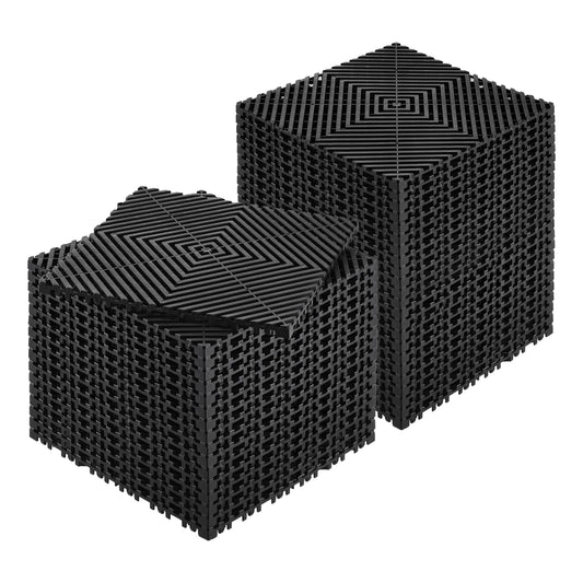 Succebuy Interlocking Drainage Mat 12inx12in 12/24/40/50/55