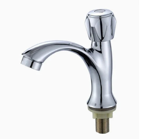 Handle Bathtub Faucet Cold Water Column Quick-Opening Tap