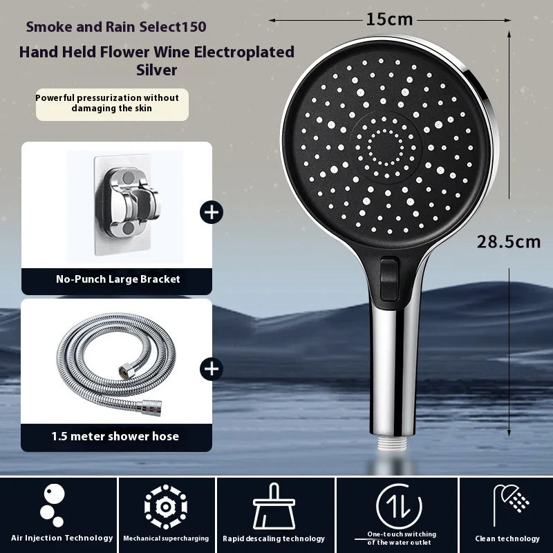 15cm Big Panel Shower Head High Pressure Rainfall