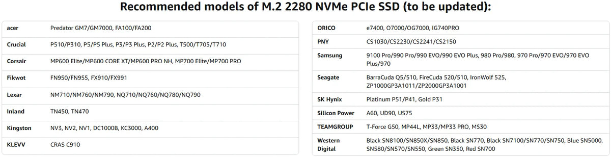 Qwiizlab Fanless 80gbps Thunderbolt External Ssd Enclosure
