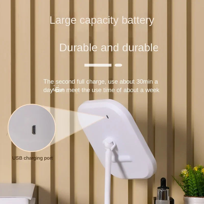 Desktop Vanity Mirror Led Makeup Mirror Colors Light