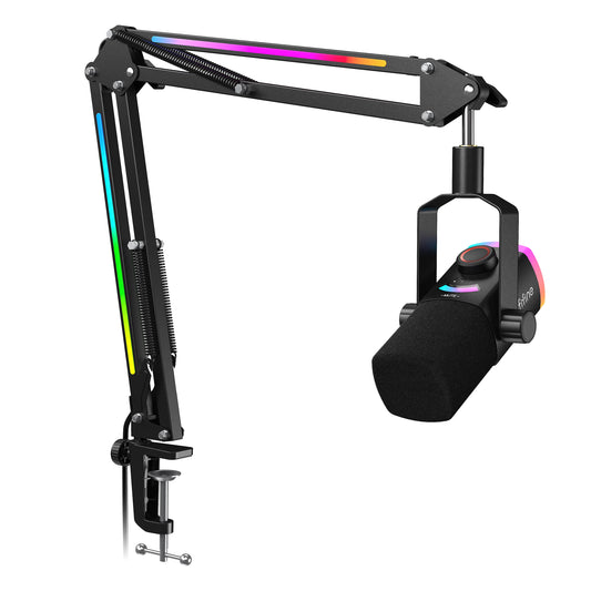 Fifine Am8prot Gaming Microphone Kit Boom Arm Dynamic