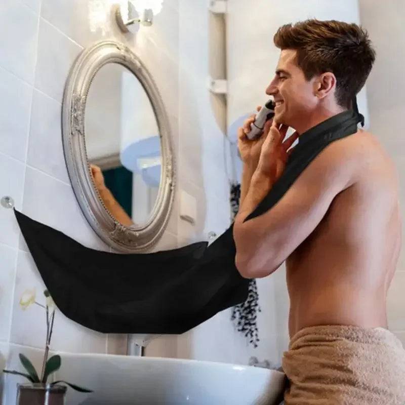 1pc Men Beards Shaving Aprons Creative Wall Mirror