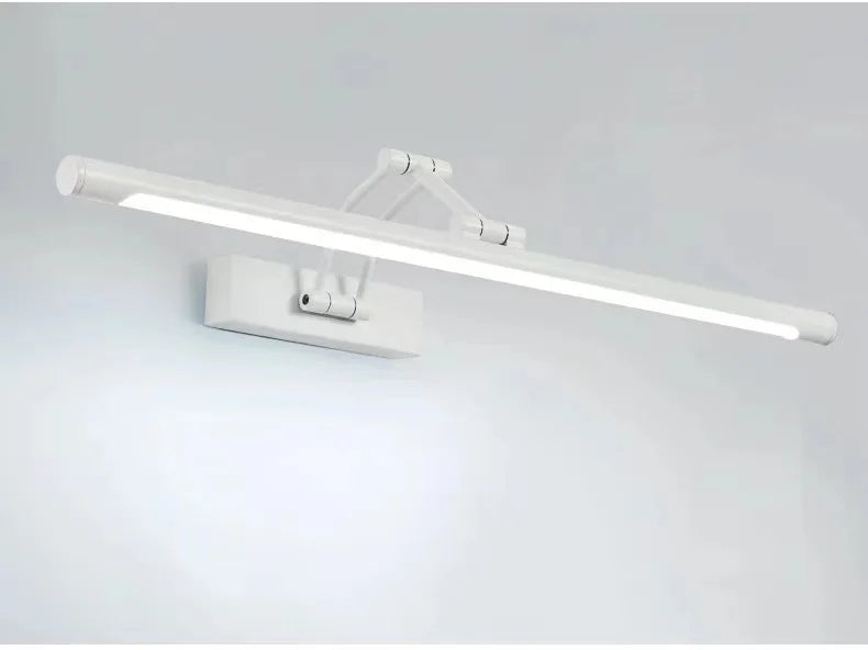 Mirror Front Light Bathroom Mirrors Cabinet Foldable Telescopic
