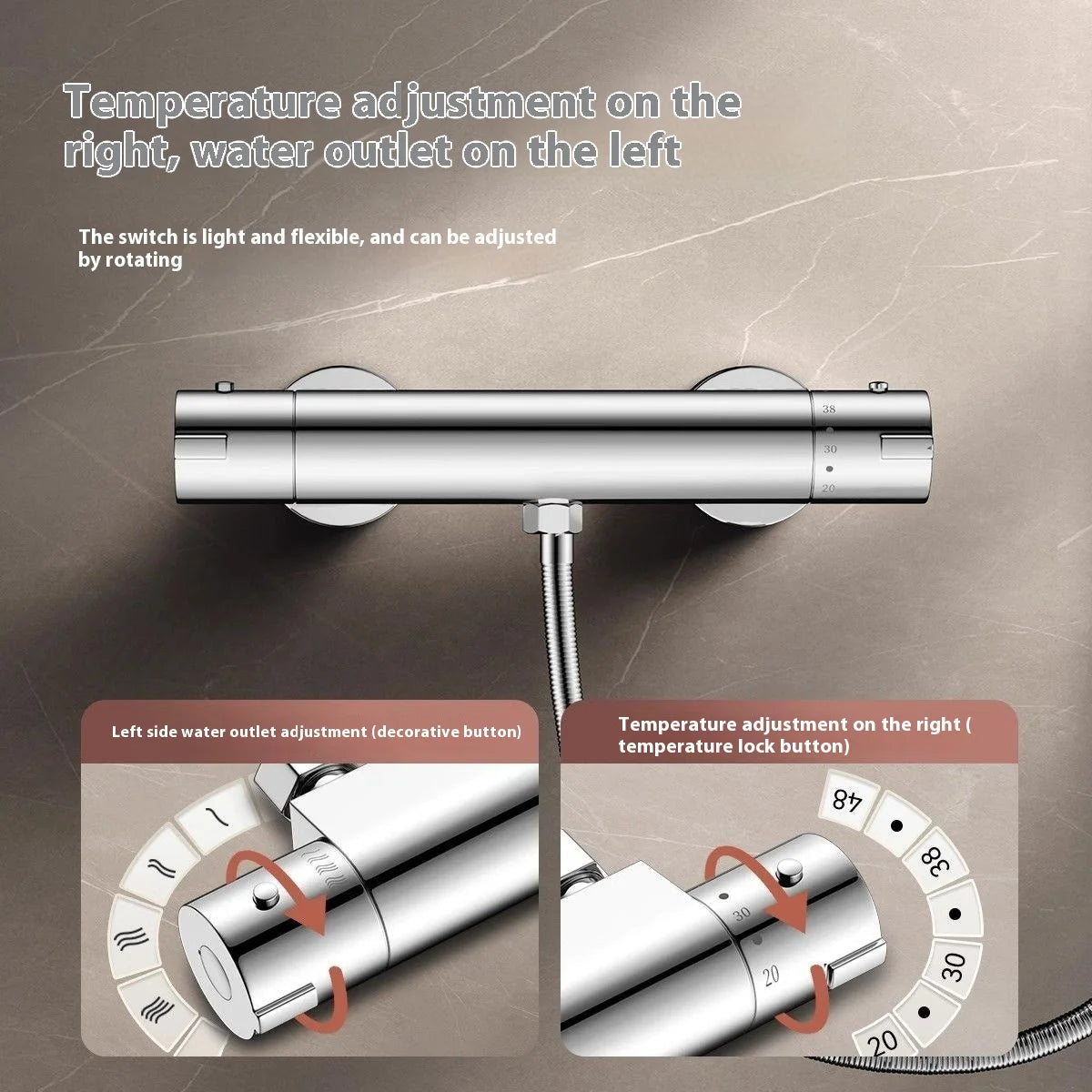 Thermostatic Mixing Valve Thermostatic Device Cold Shower