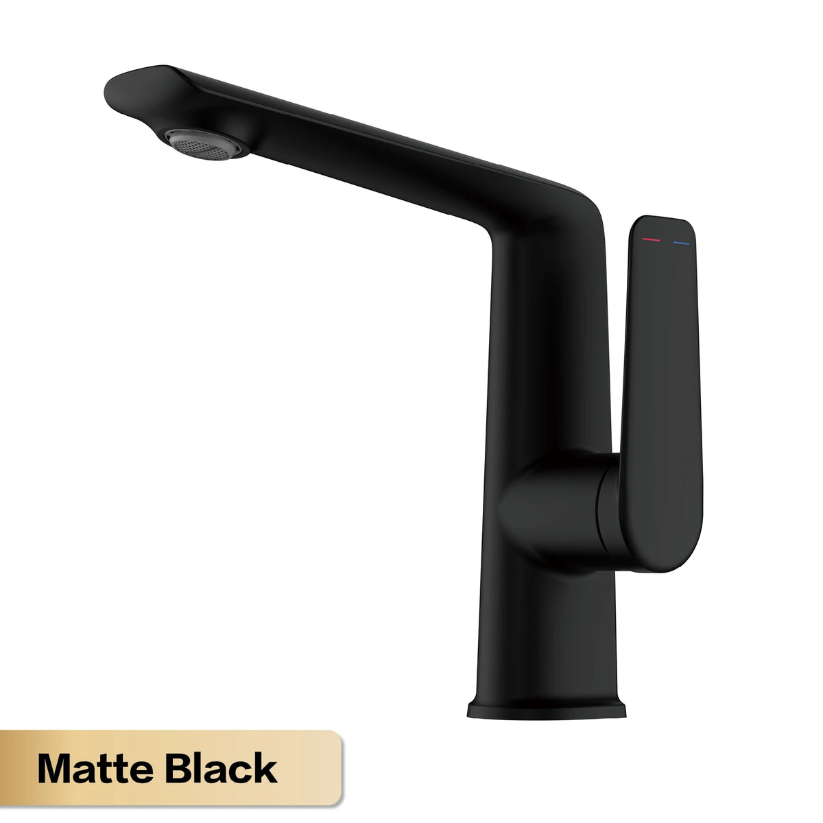 Aitana Luxury Chromium Brass Bathroom Faucet Simple Design