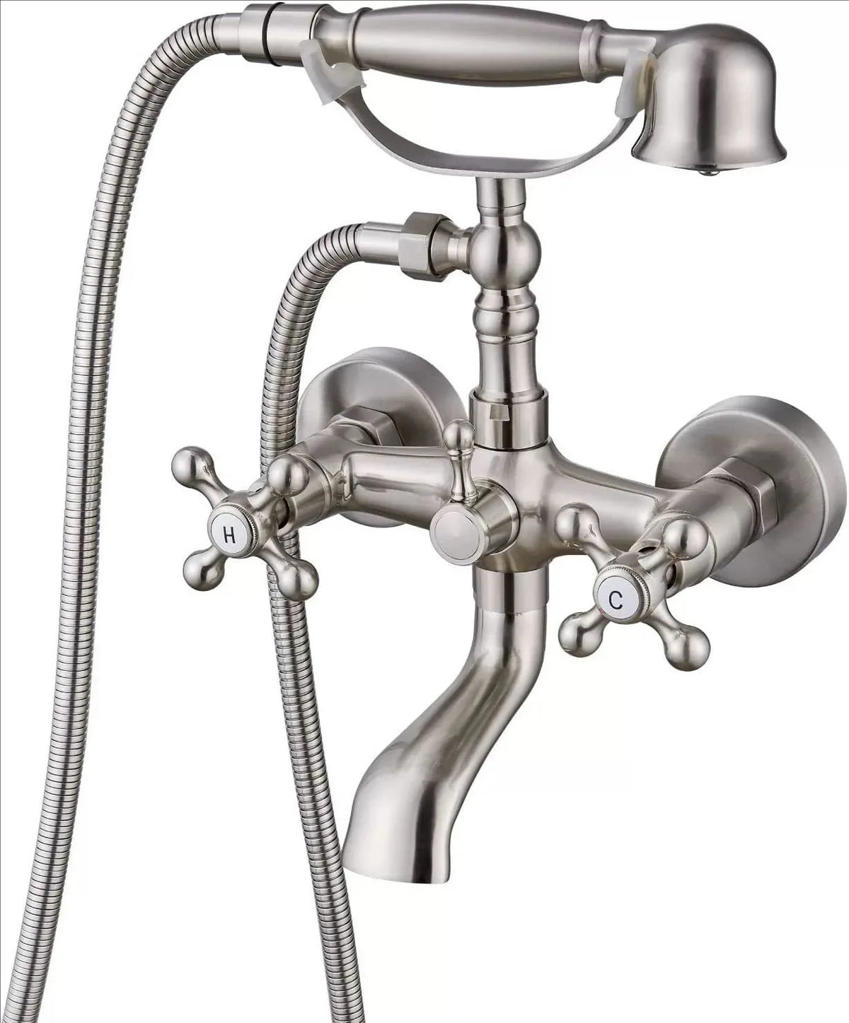 Antique Bathroom Bathtub Showet Faucet Copper Black Shower