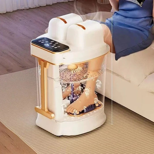 Foot Soaking Bucket Electric Massager Foot Wash Basin