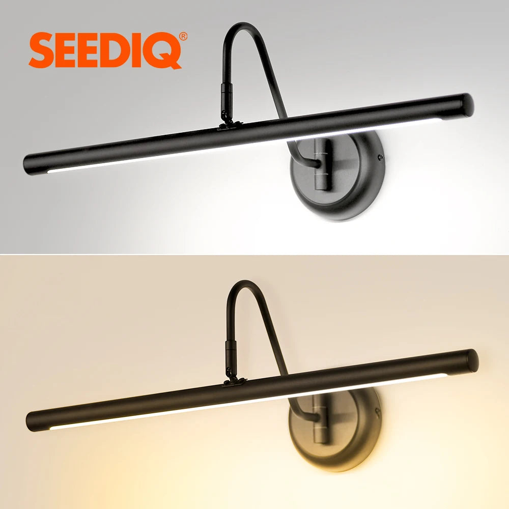 Seediq Modern Led Wall Light Wall Mounted Black