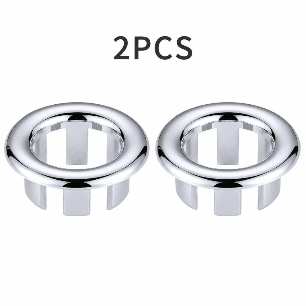 1-20pcs Round Basin Overflow Cap Sink Drain Cover