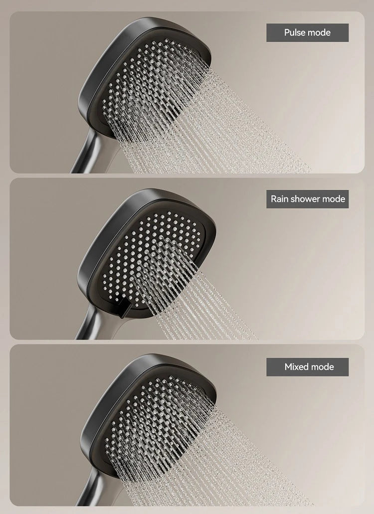 4-Way Rainlfall Showers System Wall Mounted Bathroom Shower