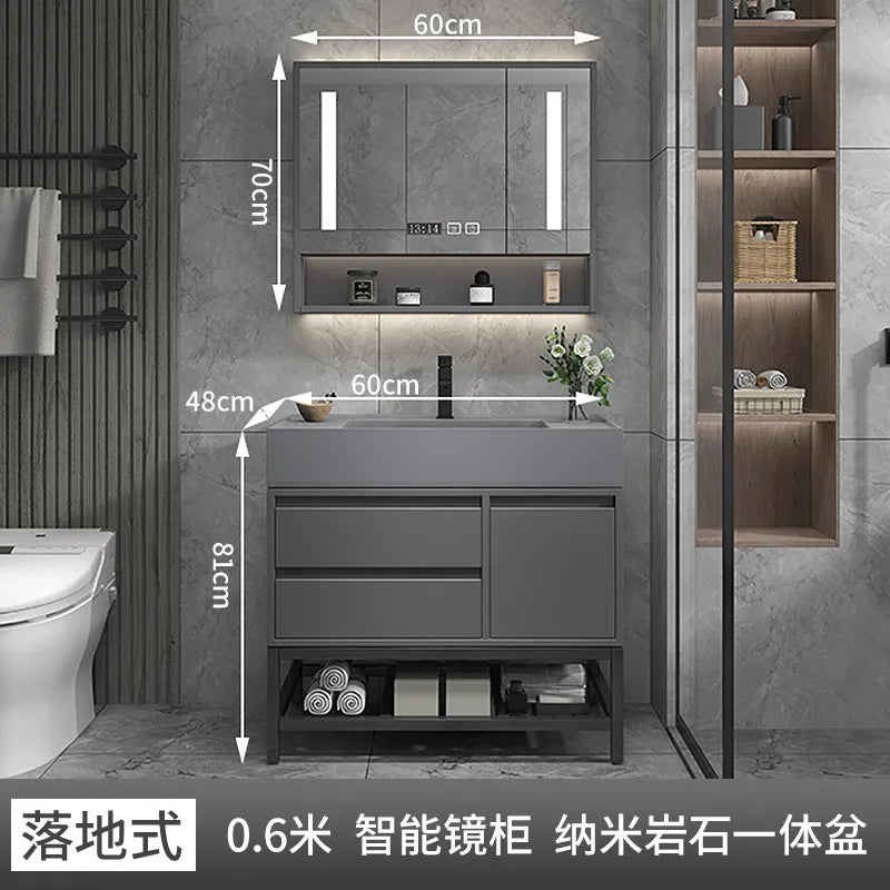 Decorations Drawers Bathroom Cabinet Plant China Bedroom Corner