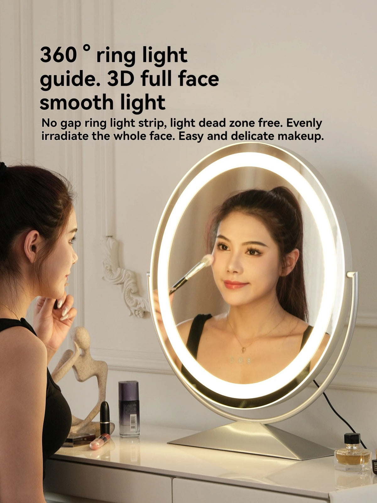 Beauty Mirror Smart Circle Internet Celebrity Bedroom Mirror