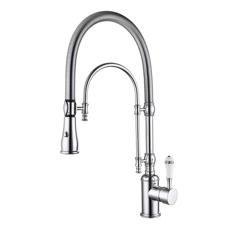 Faucet Pull Out 360 Degree Multi-Function Spring Pull