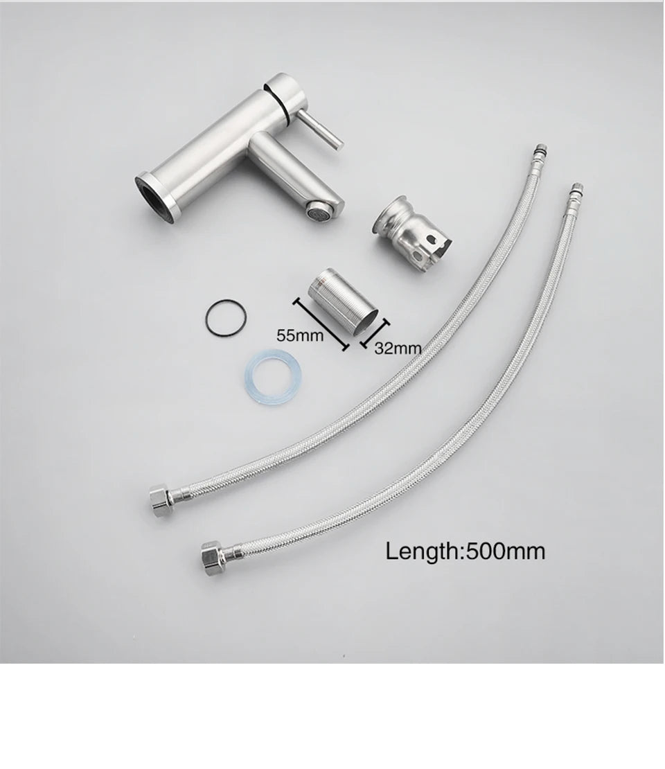 Ula G1/2 Basin Faucet Waterfall Bathroom Sink Faucet