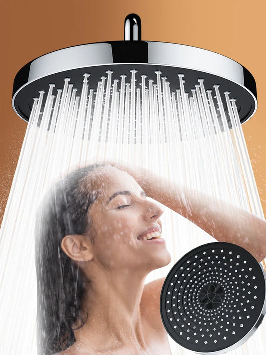Large Flow Rainfall Shower Head 25cm Top Sprayer