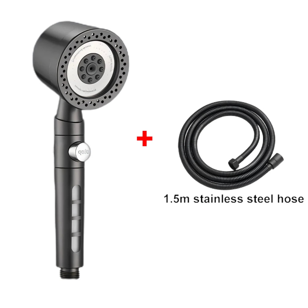Modes Bathroom Shower Head High Pressure Powerful Rain
