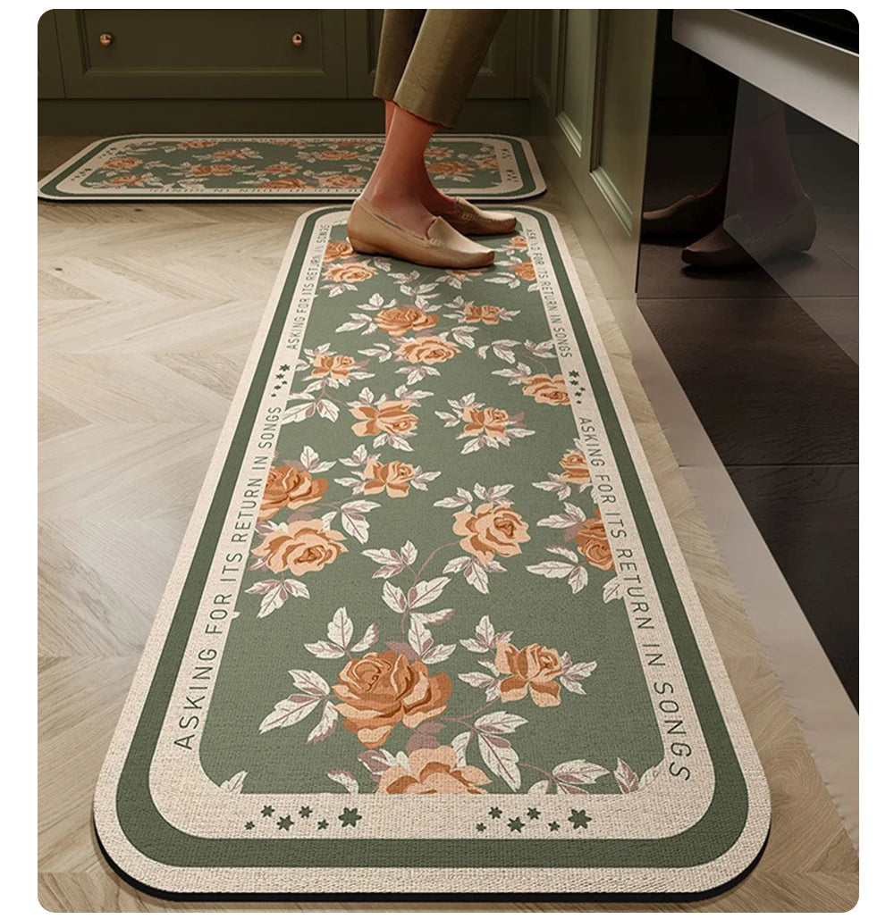 Carpet American Long Rug Modern Balcony Dirt-Resistant Non-Slip