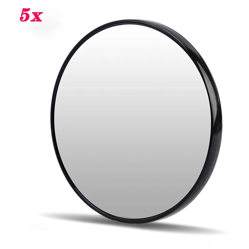 5x/10x/15x Magnifying Mirror Suction Cup Mini Compact Makeup