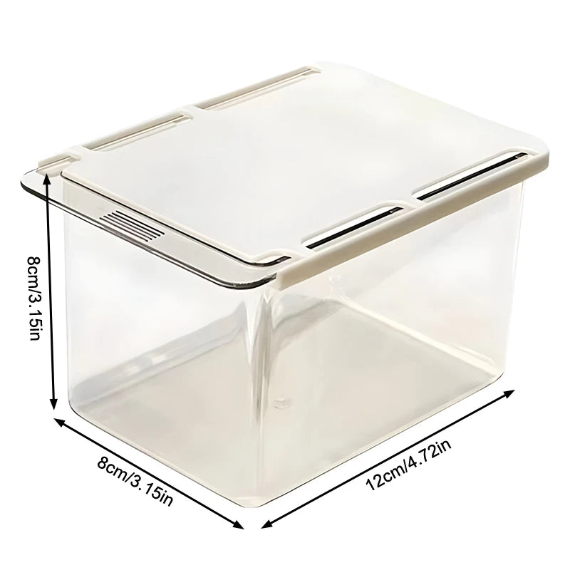 Transparent Bathroom Cotton Stick Makeup Cotton Bathroom Pull-Out