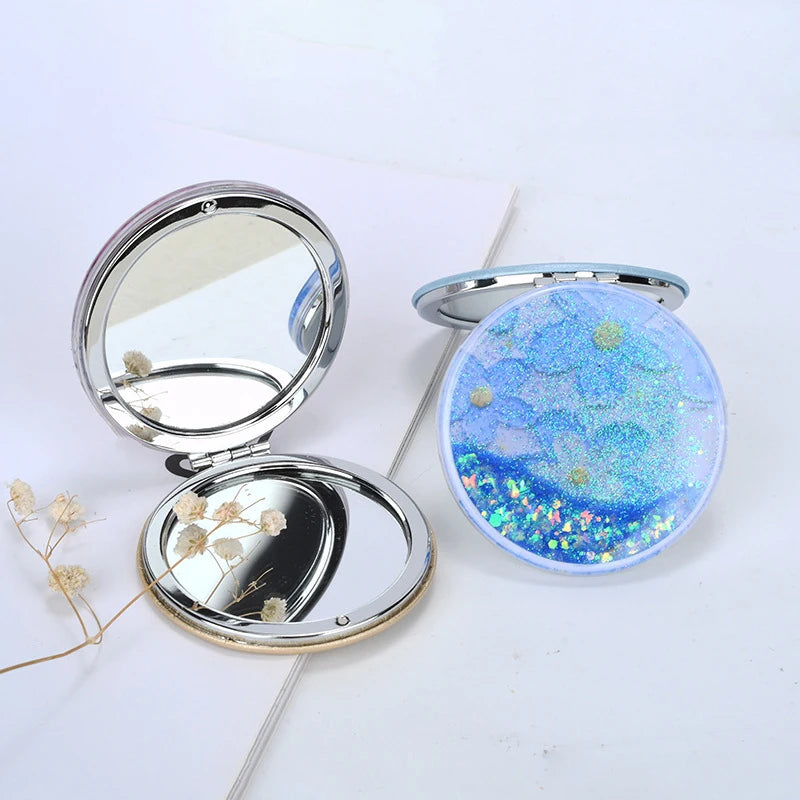 Mini Pocket Makeup Mirror Creative Cosmetic Compact Mirrors