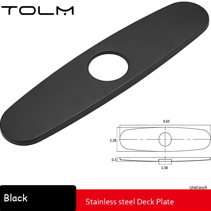 Tolm Brushed Nickel Modern Polished Chrome Brass Sink