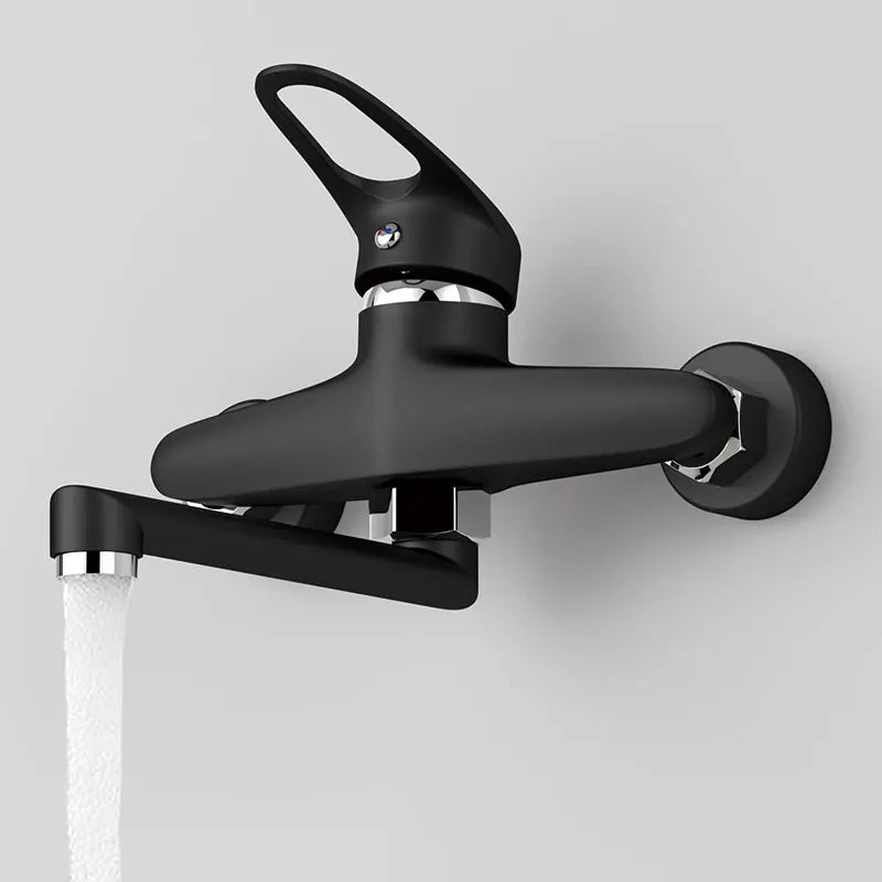 Faucet Mixers Wall Mounted Handle Mixer Tap Sink