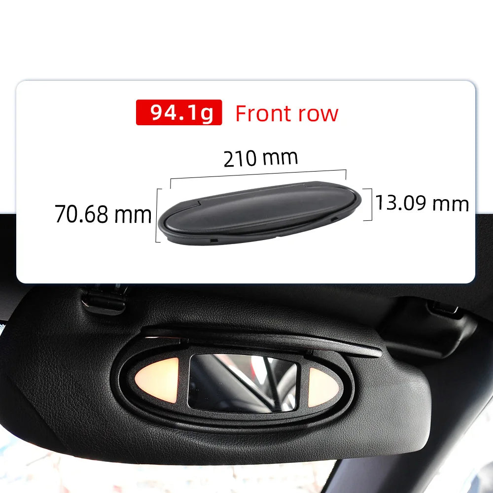 99773103115a12 Black Interior Sun Visor Makeup Mirror Replacement