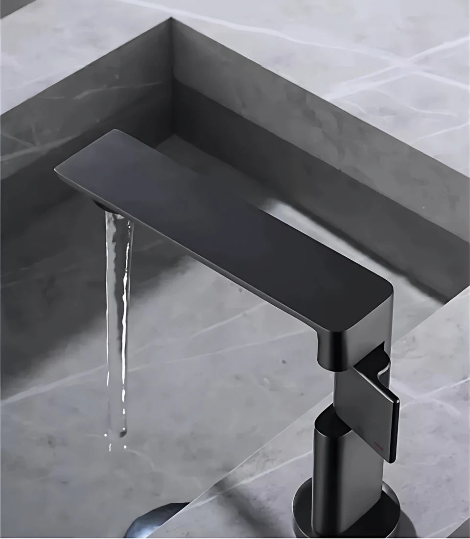 Brass Water Tap Modern Novel Design Bathroom Faucet