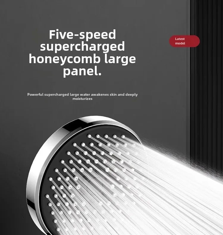 Boosting Showerhead Shower Super Strong Shower Faucet Bathroom