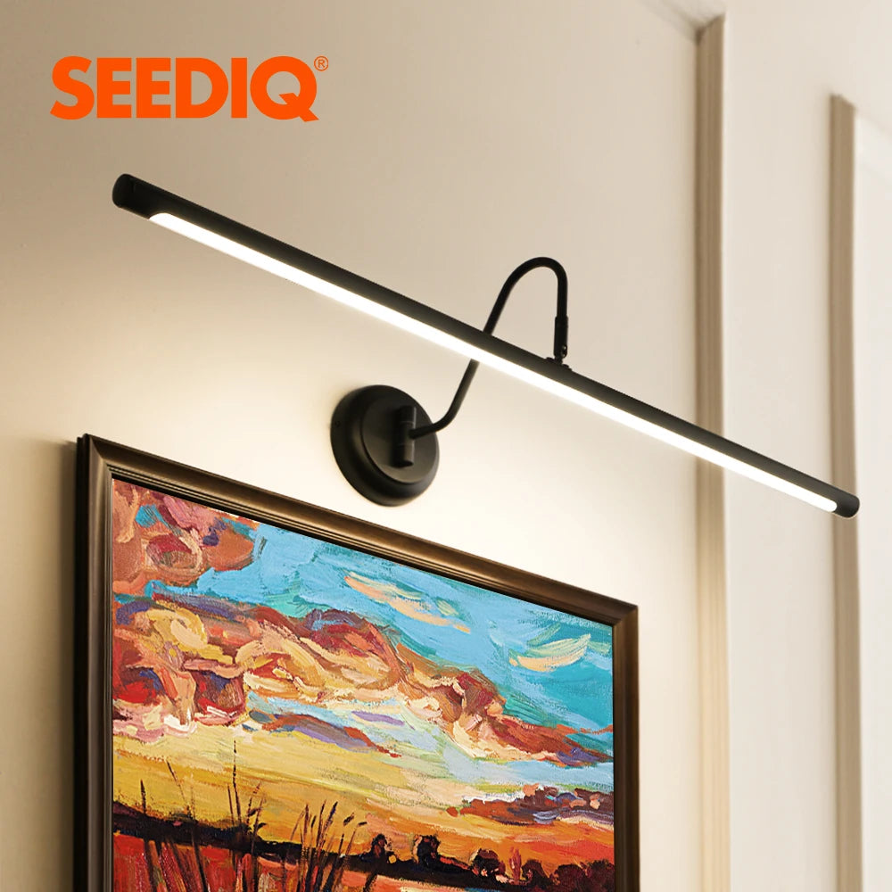 Seediq Modern Led Wall Light Wall Mounted Black
