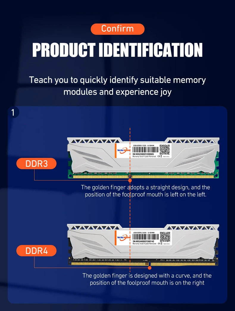 10pcs Walram Desktop Rams Ddr3 4gb 8gb 16gb