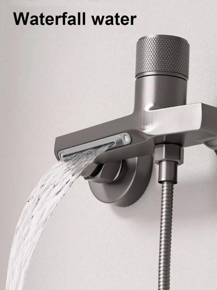 Bathroom Brass Basin Faucets Shower Faucet Wall Mounted