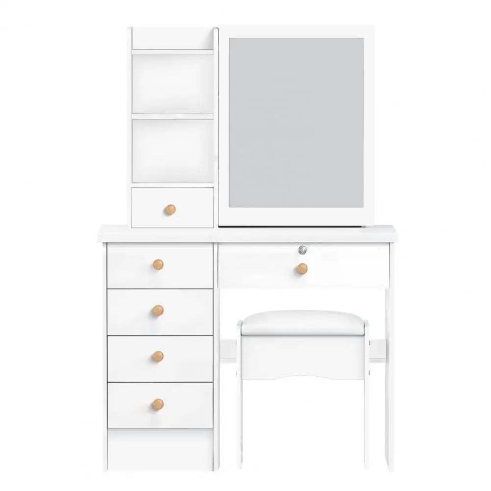 Makeup Vanities Vanity Desk Sliding Mirror Bedroom Dressing
