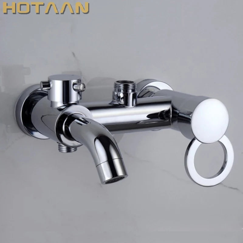 Bathroom Mixer Bath Tub Copper Mixing Control Valve
