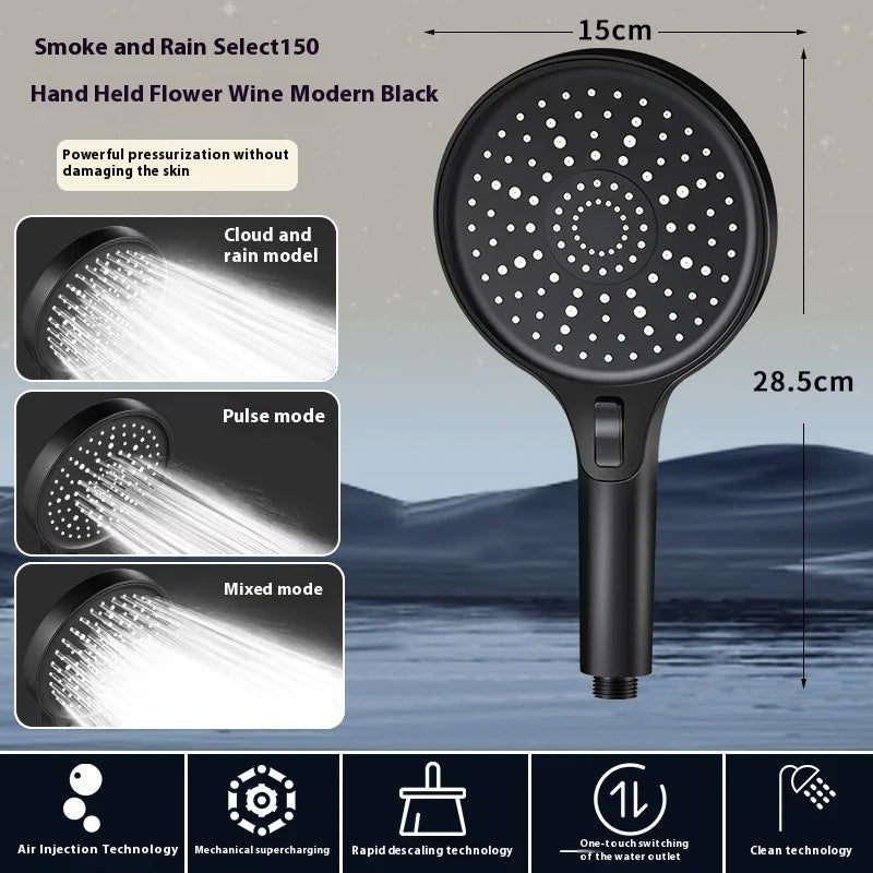 15cm Big Panel Shower Head High Pressure Rainfall